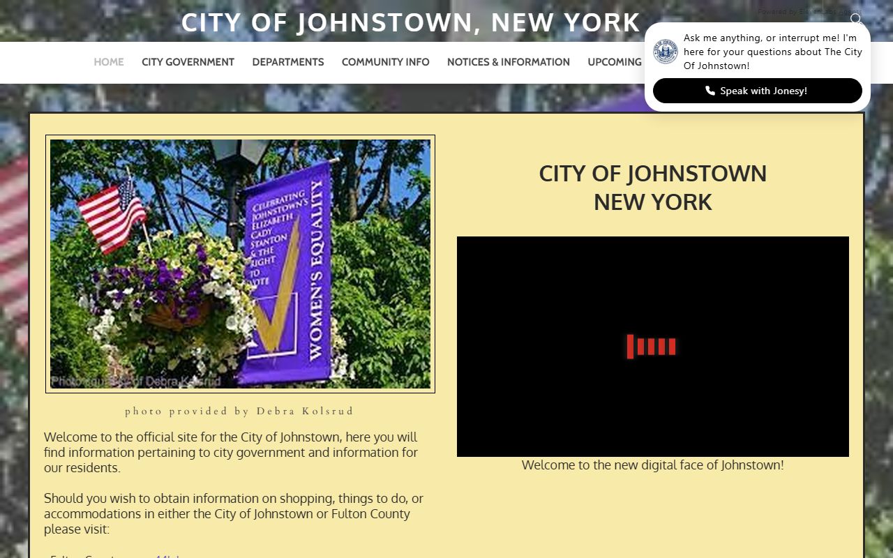 Johnstown City Court for Fulton County traffic cases