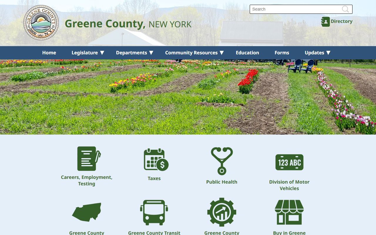 Greene County Clerk office website