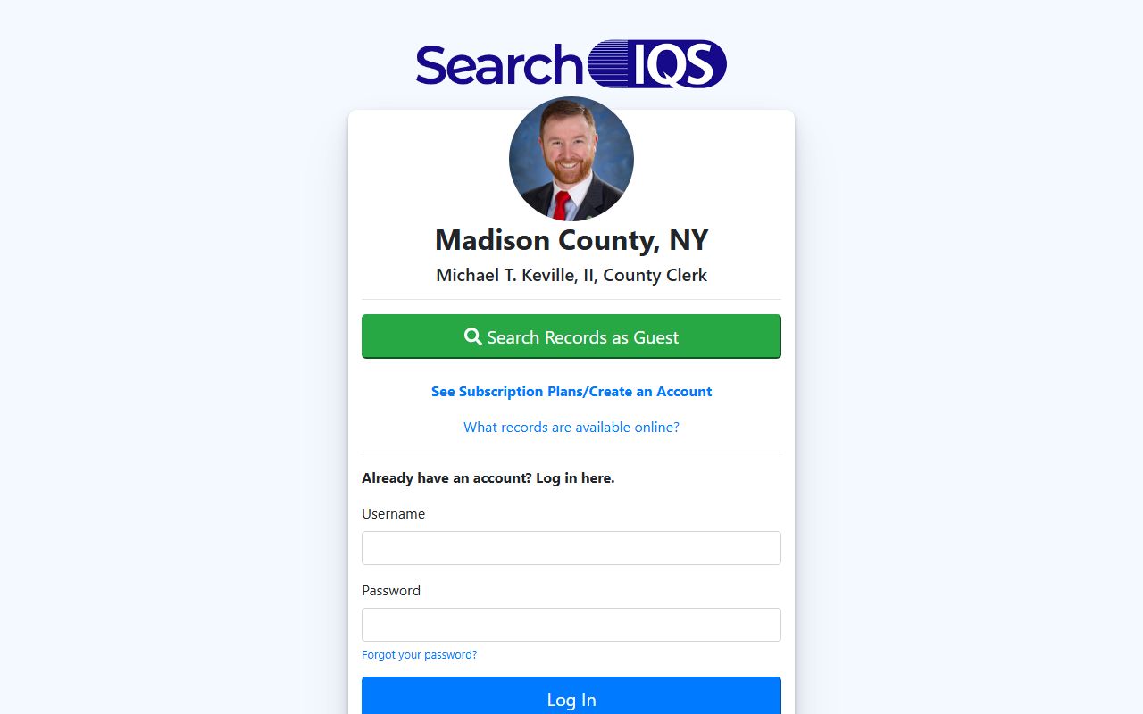 Madison County records search portal for traffic court records