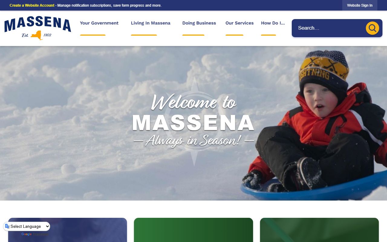 Massena Village Court for St. Lawrence County traffic court records