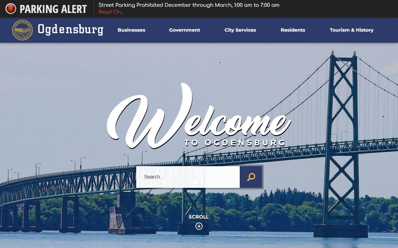 Ogdensburg City Court for St. Lawrence County traffic court records