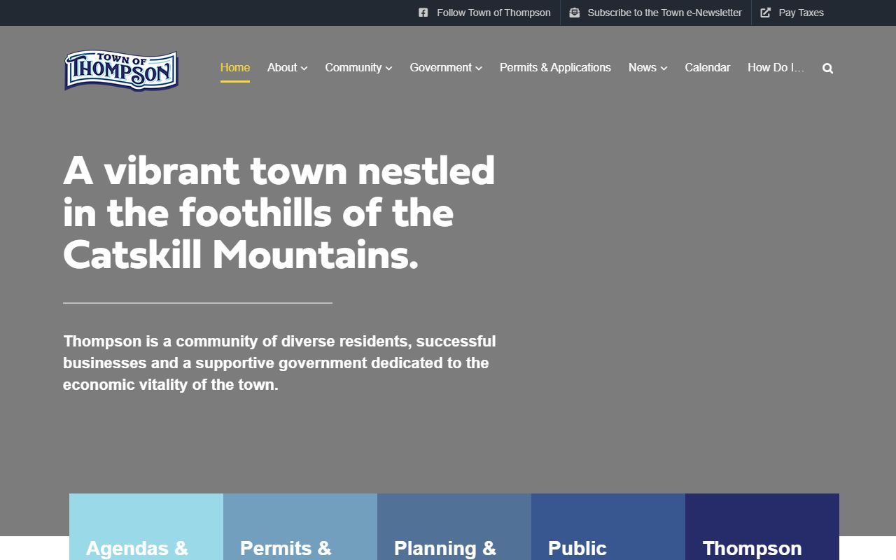 Thompson Town Court for Sullivan County traffic court records